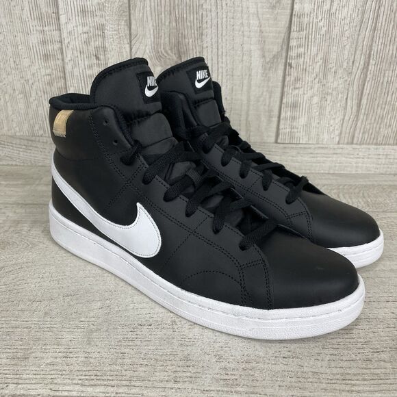 MENS Nike COURT ROYALE 2 MID Size 12 Basketball Sneakers Black White CQ9179-001 main image 10